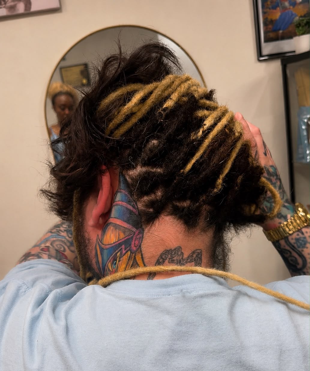 Dread Install (Caucasian Hair)