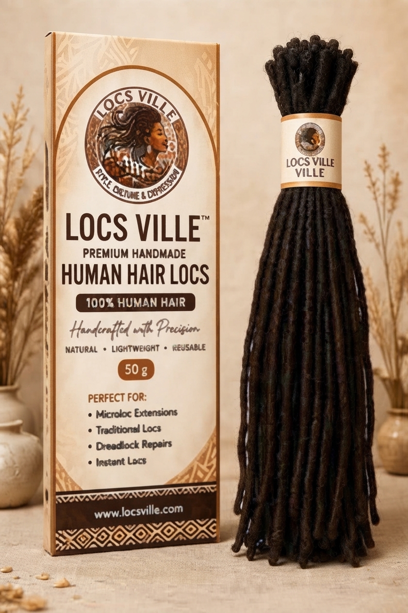 Premium Handmade Human Hair Locs