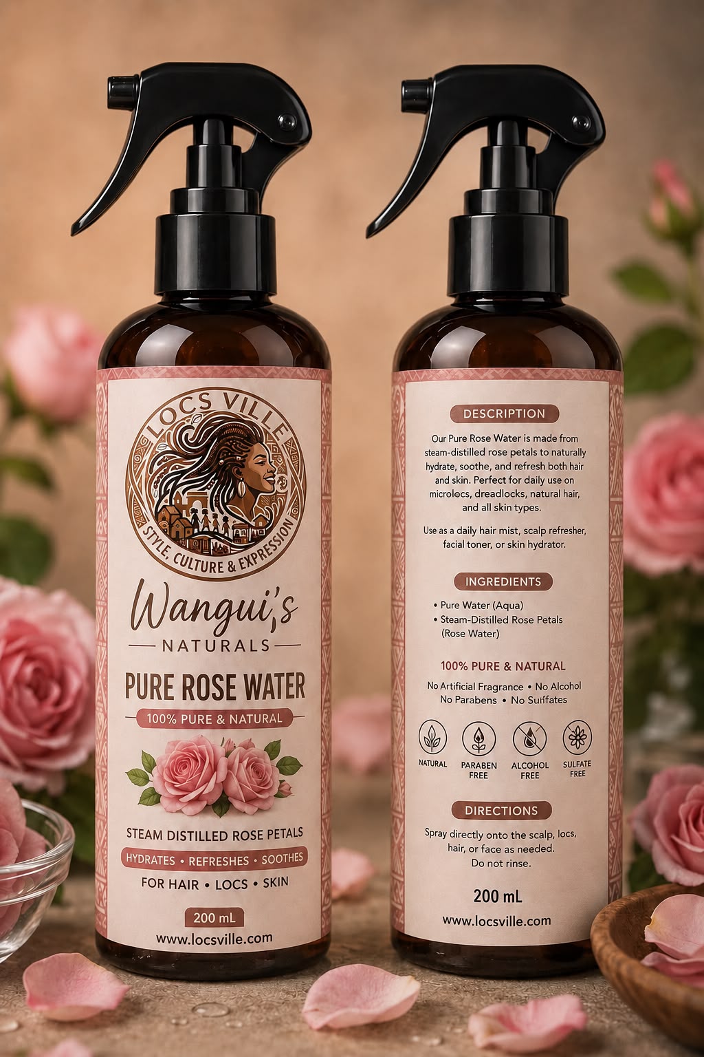 Pure Rose Water